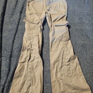 Celebrity Pink Kids Casual Cargo Pants - Beige